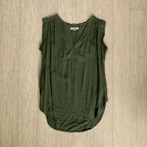 Loft Olive Green Tank Size Small